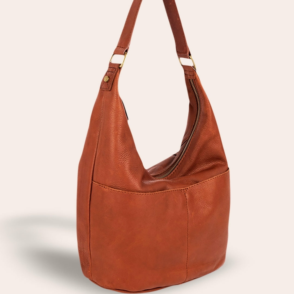 Soft Leather Hobo Bag